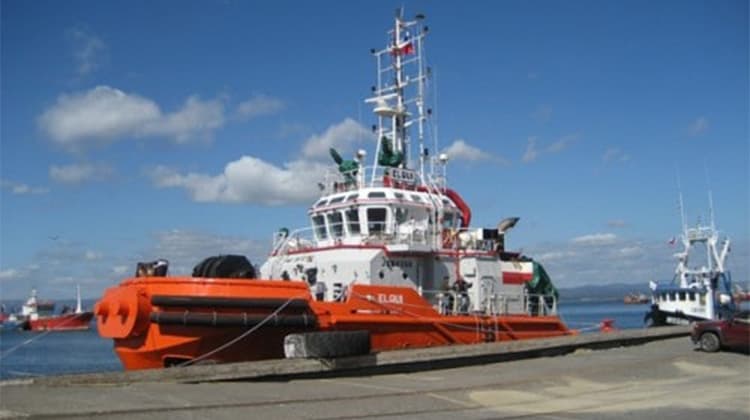 Ship Delivery tug Elqui TOS