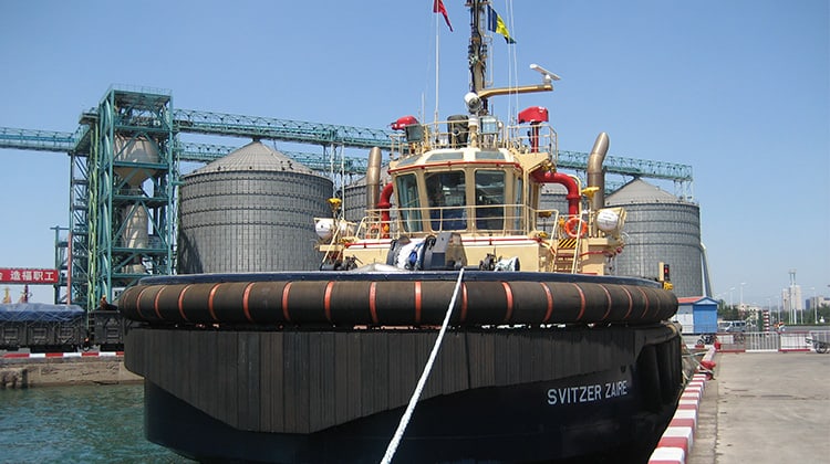Ship Delivery Svitzer Zaire TOS