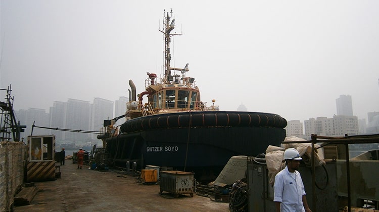 Ship Delivery TOS Svitzer Soyo tug
