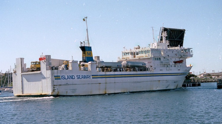 voyaging island seaway ship delivery TOS