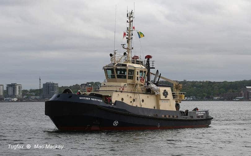 Ship Delivery Svitzer Nerthus TOS