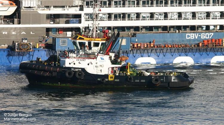 harbor yunco ship delivery TOS