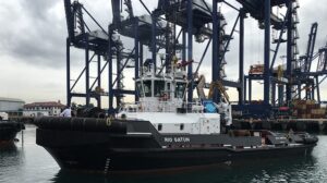 Ship Delivery TOS Capo Noli tug